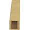 Ekena Millwork 5-inch W x 12-inch D x 16-inch H Ridgewood Rough Cedar Woodgrain TimberThane Knee Brace, Primed BRCUR05X12X16RIDRCPR - alternate 6